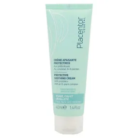 Crème Apaisante Protectrice - Visage, Cou et Décolleté - Peaux Sensibles, 30ml | Placentor vegetal  - Parapharmacie Boticinal